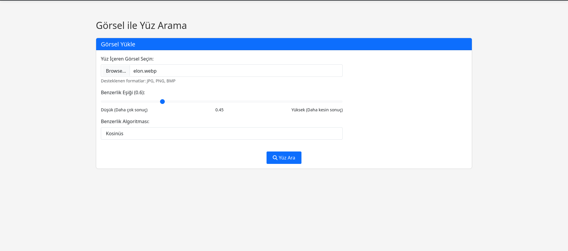 Eye Of Web Resim Ekleme Ekranı - Fotoğraf yükleme arayüzü