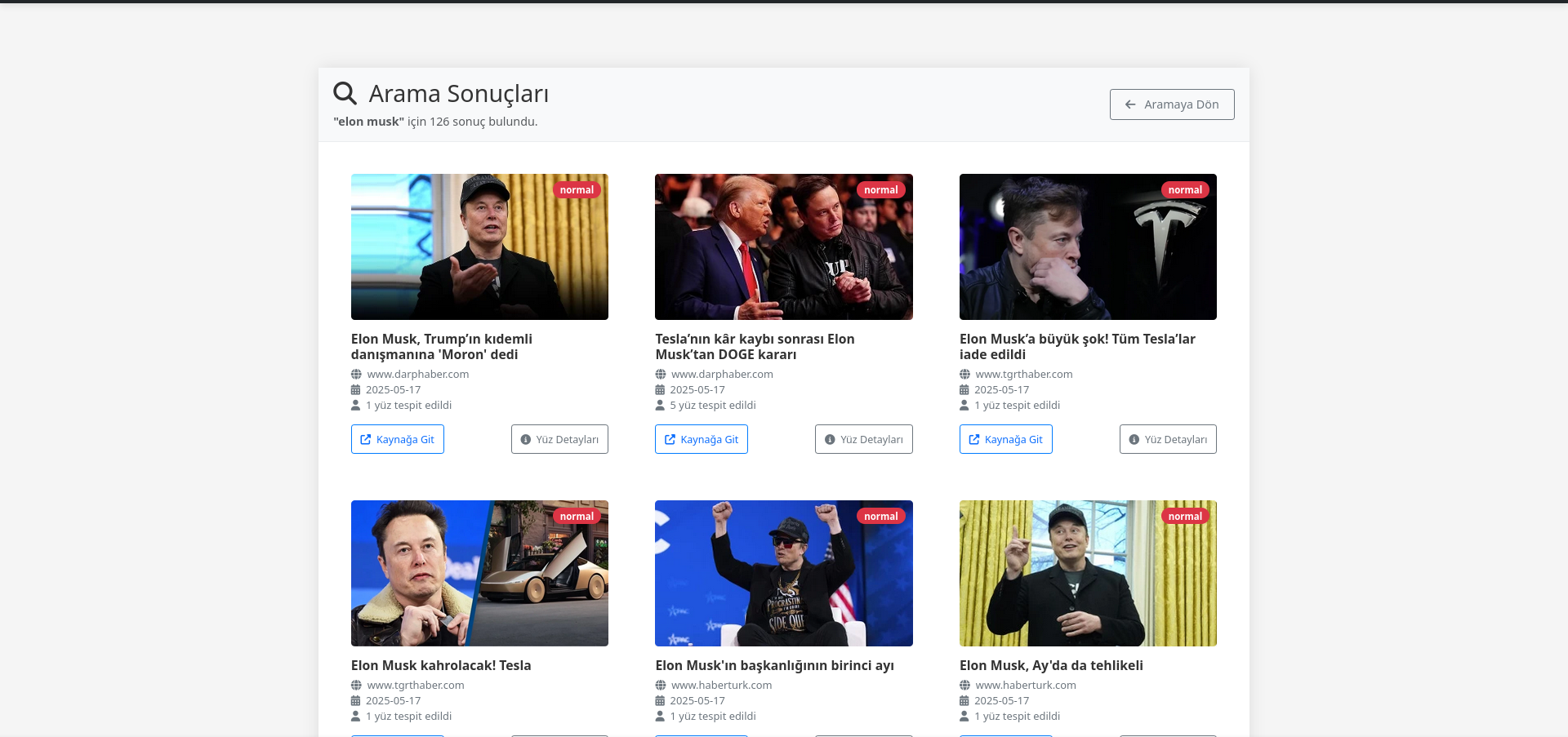 Eye Of Web Metin Arama Sonuçları - Detaylı arama sonuçları görüntüsü